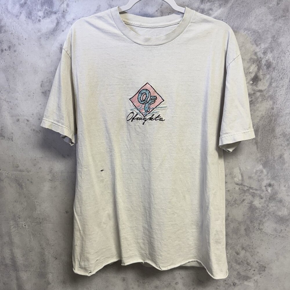 Odd Future OFWGKTA T Shirt Mens Medium 20.5x27 White Hip Hop